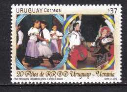 URUGUAY-2012-URUGUAY-UKRAINE DANCING-MNH - Uruguay