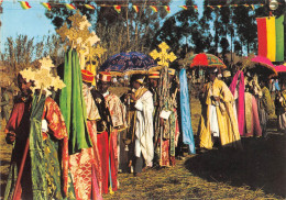 ETHIOPIE-Ethiopia ASMARA Ceremonial Del TIMKET Ceremony (scan Recto-verso) Ref 1002 - Ethiopie