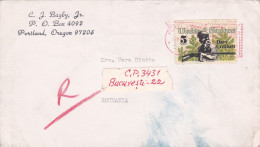 STAMPS ON  COVERS ,1967 UNITED STATES - Covers & Documents