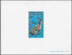 Afars Et Issas 1973 Y&T PA 96 Feuillet De Luxe. Animaux Sauvages. Lièvre - Rabbits