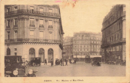 FRANCE - Paris - Vue Sur La Rue Halévy Et Rue Gluck - Animé - Carte Postale Ancienne - Altri Monumenti, Edifici