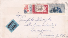 CAROLINA EFRARTER STAMPS ON COVERS 1963 UNITED STATES - Briefe U. Dokumente