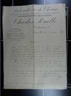 Laboratoire De Chimie Préparation Industrielle De La Lécithine Charles Ruelle Bruxelles 1902  /28/ - Perfumería & Droguería