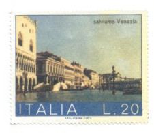 (REPUBBLICA ITALIANA) 1973, SPEZZATURA - 1 Francobollo Usato - Annate Complete