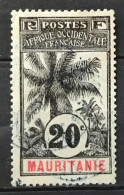 Timbre Oblitéré Mauritanie 1906 - Used Stamps