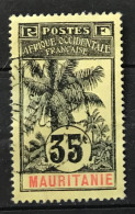 Timbre Oblitéré Mauritanie 1906 - Usati