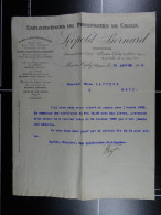 Exploitations De Phosphates De Vhaux Léopold Bernard Mesvin-Ciply 1904  /29/ - Perfumería & Droguería