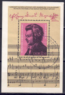 DDR 1981 - 225. Geburtstag Mozarts, Block 62, Gestempelt / Used - 1981-1990