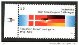 Allemagne Deutschland 2274 Relations Danemark , Deutchland - Timbres