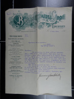Brummerstaedt & Groh Produits Chimiques Industriels Bruxelles 1904  /33/ - Drogisterij & Parfum