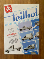 Catalogue - Brochure - Prospekt : Citroën C15  Transformations Par Teilhol - Publicités