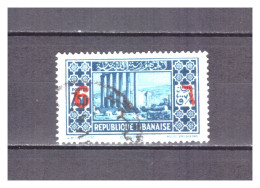 GRAND  LIBAN     N ° 159  .  6   SUR  7 Pi  50     OBLITERE      .  SUPERBE . - Used Stamps