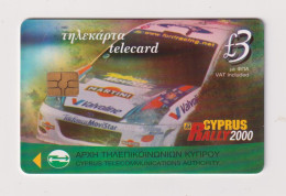 CYPRUS -  Motor Rally 2000  Chip  Phonecard - Chypre