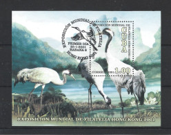 Cuba 2001 Heron S/S Y.T. BF 165 (0) - Blocks & Sheetlets