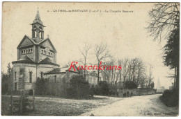 Le Theil De Bretagne. La Chapelle De Beauvais CPA RARE Animée France Frankrijk  [35] Ille Et Vilaine - Other & Unclassified