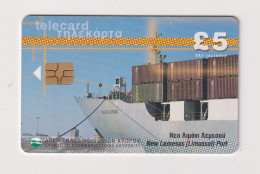 CYPRUS -  Limassol Port Chip  Phonecard - Cyprus