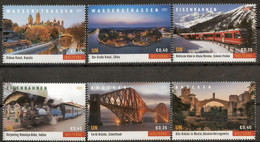 ONU Vienne 2021 - Unesco - Patrimoine Mondial "Waterways, Railways And Bridges" Détachés De Carnet De Prestige ** - Unused Stamps