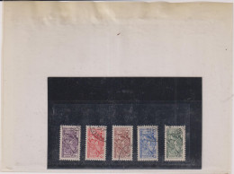 MONACO-TP-SERIE N°415/419-OB-TTB-1955 - Used Stamps