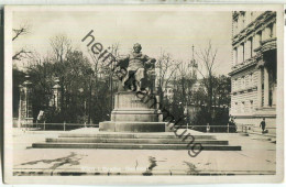 Wien - Goethe-Denkmal - Foto-Ansichtskarte - Verlag P. Ledermann Wien - Vienna Center