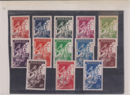 MONACO-TP-PREOBLITERES-SERIE SERIE N°11/18-OB-TB - Used Stamps