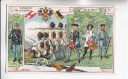 Dr. Thompson`s Seifenpulver Berühmte Regimenter  Österreich Infantrie   Bild 3  Ca 1910 - Tee & Kaffee