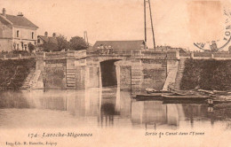 Laroche Migennes Sortie Du Canal Dans L'yonne - Laroche Saint Cydroine