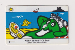 JERSEY -  Keep Jersey Clean GPT Magnetic  Phonecard - [ 7] Jersey Y Guernsey