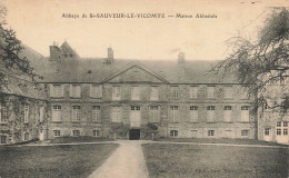 CPA Abbaye De St-Sauveur Le Vicomte-Maison Abbatiale      L2726 - Saint Sauveur Le Vicomte