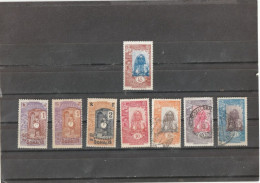 COTE  DES  SOMALIS   1915 - 16   Y. T.  N° 83  à  99  Incomplet  NEUF*  Frais De Gestion Compris - Used Stamps