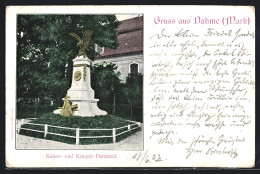 AK Dahme /Mark, Kaiser- Und Krieger-Denkmal  - Dahme