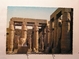 Louxor - Luxor - Temple De Luxor - Statues Of Ramses II In The Forecourt - Louxor