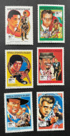 MADAGASCAR 1992 - NEUF**/MNH - Série Complète Mi 1352 / 1357 - YT 1044 / 1049 - CINEMA  ACTEURS LENNON - Madagascar (1960-...)