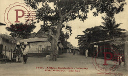 DAHOMEY - Porto Novo - Une Rue. - Dahomey