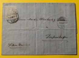 70040- Lettre De Frauenfeld  07.03.1868 Pour Diessenhofen - Cartas & Documentos