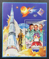 MADAGASCAR 1992 - NEUF**/MNH - BLOC BL Mi 175 - YT BF 74 - ESPACE SPACE APOLLO 11 - RARE - Madagascar (1960-...)