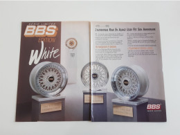 Jantes BBS Edition White - Publicité De Presse Automobile - Altri & Non Classificati