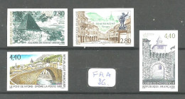 FRA YT 2954/2957 Non Dentelés En XX - 1991-2000