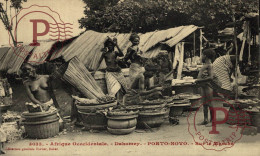 DAHOMEY - Porto Novo - Sur Le Marche. - Dahomey