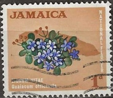 JAMAICA 1964 Lignum Vitae - 1d. - Multicoloured FU - Jamaica (1962-...)