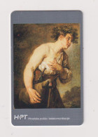 CROATIA -  Jacob Jordaens Painting Chip  Phonecard - Croatie