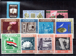 Egipto Series Nº Yvert 531 + 532/39 + 540 + 541 ** - Nuevos