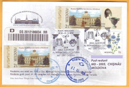 2018 Moldova Moldavie Moldau 2018: European Year Of Cultural Heritage. Special Postal Cancellation. - Musées