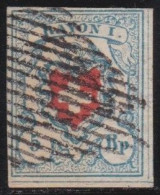 Suisse   .  Yvert  .    14  (2 Scans)    .     O        .    Oblitéré - 1843-1852 Federal & Cantonal Stamps