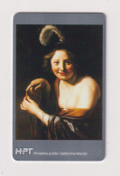 CROATIA -  Hendrick Jansz Ter Brugghen Painting Chip  Phonecard - Croatie