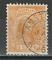 Niederlande NVPH 34c, Mi 34a O - Used Stamps