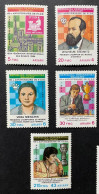 MADAGASCAR 1984 - NEUF**/MNH - Série Complète Mi 951 / 955 - YT 715 / 718 -  ECHECS CHESS - Madagascar (1960-...)