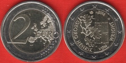 Finland 2 Euro 2016 "Georg Henrik Von Wright" BiMetallic UNC - Finlandía