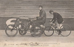 CYCLISME BRUNI ENTRAINE PAR REMERS 1904 - Wielrennen