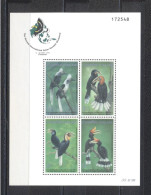 Thailand 1996- The 2 Nd International Asian Hornbill Workshop M/Sheet - Thaïlande
