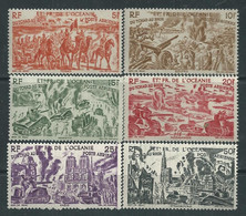 Océanie P.A. N° 20 / 25 XX  : Tchad Au Rhin La Série Des 6 Valeurs : Sans Charnière, TB - Unused Stamps